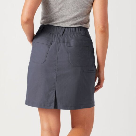 Duluth Trading Co Women's Gray Dry on the Fly Skort Size 10 - Picture 14 of 14